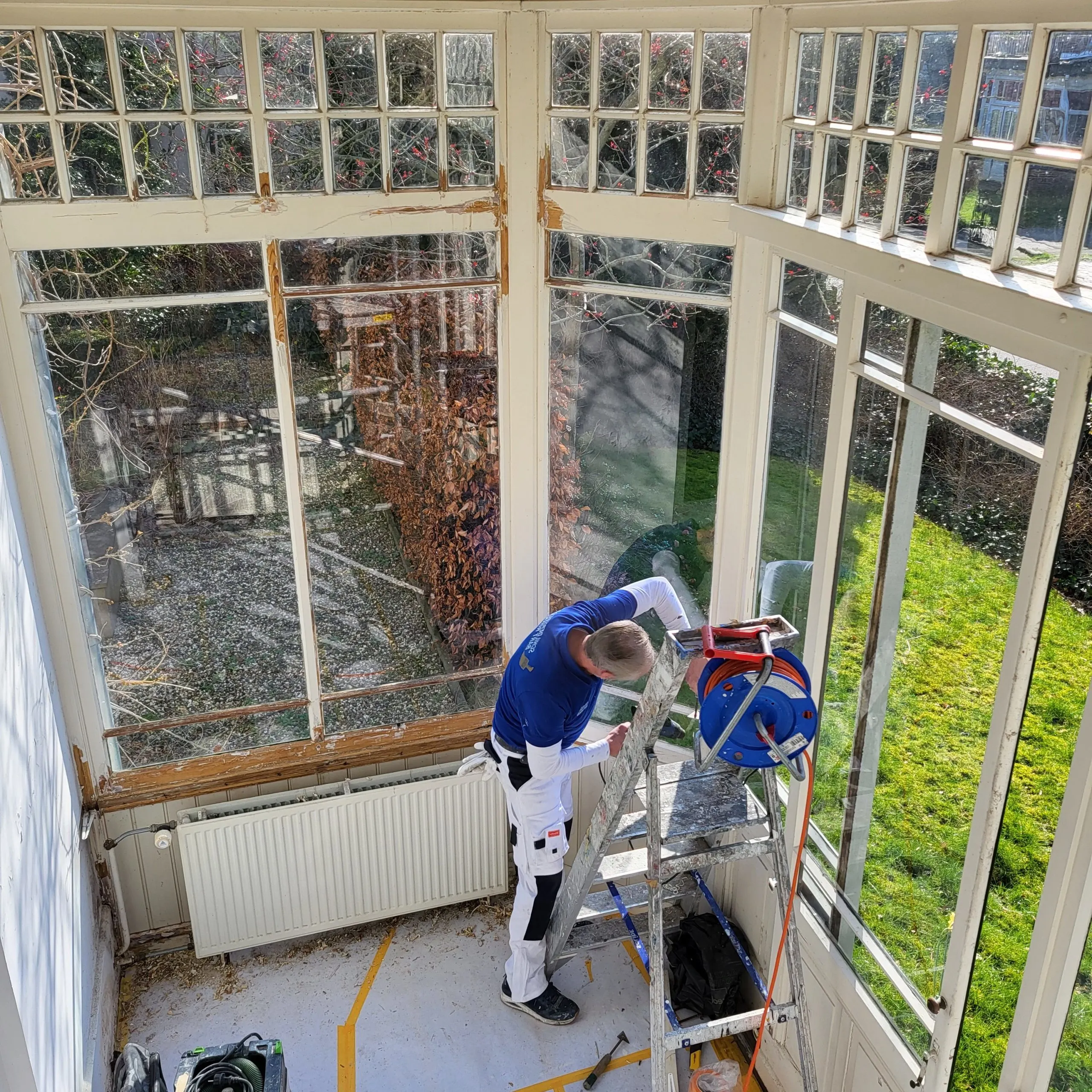 Schilder Hilversum – binnenschilderwerk woonkamer Boomberg